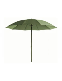 Parasol Droit Alu/fibre Inclinable Ø270 Cm - Proloisirs - Kaki