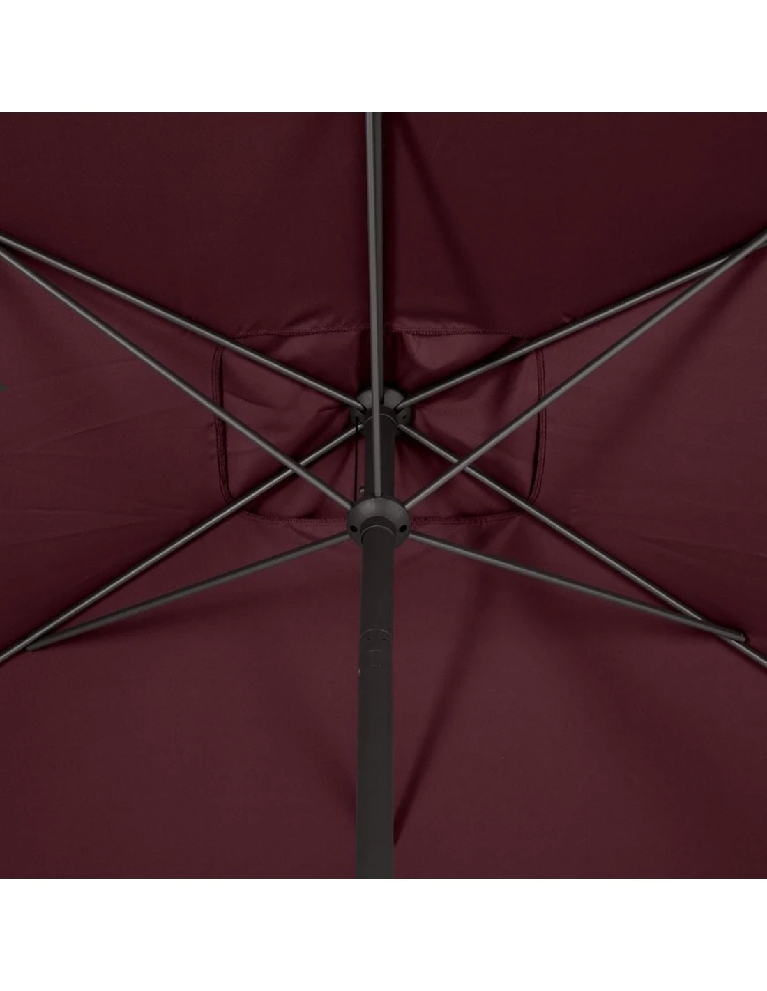 Parasol Droit Loompa Rectangulaire 2 X 3 M à Manivelle - Taupe 7 Parasol Droit Loompa Rectangulaire 2 X 3 M à Manivelle - Taupe – Image 5