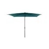Parasol Droit Loompa Rectangulaire 2 X 3 M à Manivelle - Bleu Canard 1 Parasol Droit Loompa Rectangulaire 2 X 3 M à Manivelle - Bleu Canard -Petit Coin Vert Magasin parasol droit loompa rectangulaire 2 x 3 m a manivelle bleu canard