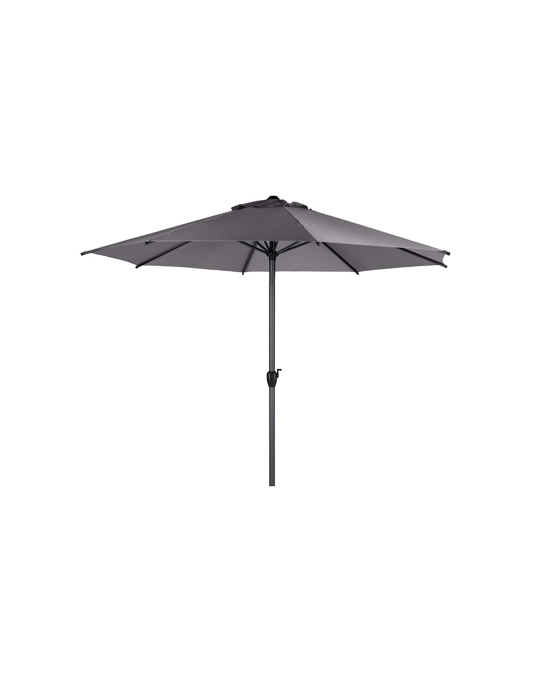 Parasol Droit Loompa Rond Ø3m à Manivelle 4 Parasol Droit Loompa Rond Ø3m à Manivelle – Image 2