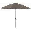 Parasol Droit Pagode D.3m Coloris Au Choix - Taupe 2 Parasol Droit Pagode D.3m Coloris Au Choix - Taupe -Petit Coin Vert Magasin parasol droit pagode d3m coloris au choix proloisirs 11