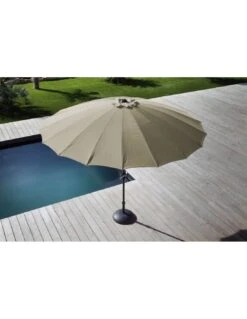 Parasol Droit Pagode D.3m Coloris Au Choix - Argile 9 Parasol Droit Pagode D.3m Coloris Au Choix - Argile -Petit Coin Vert Magasin parasol droit pagode d3m coloris au choix proloisirs 9