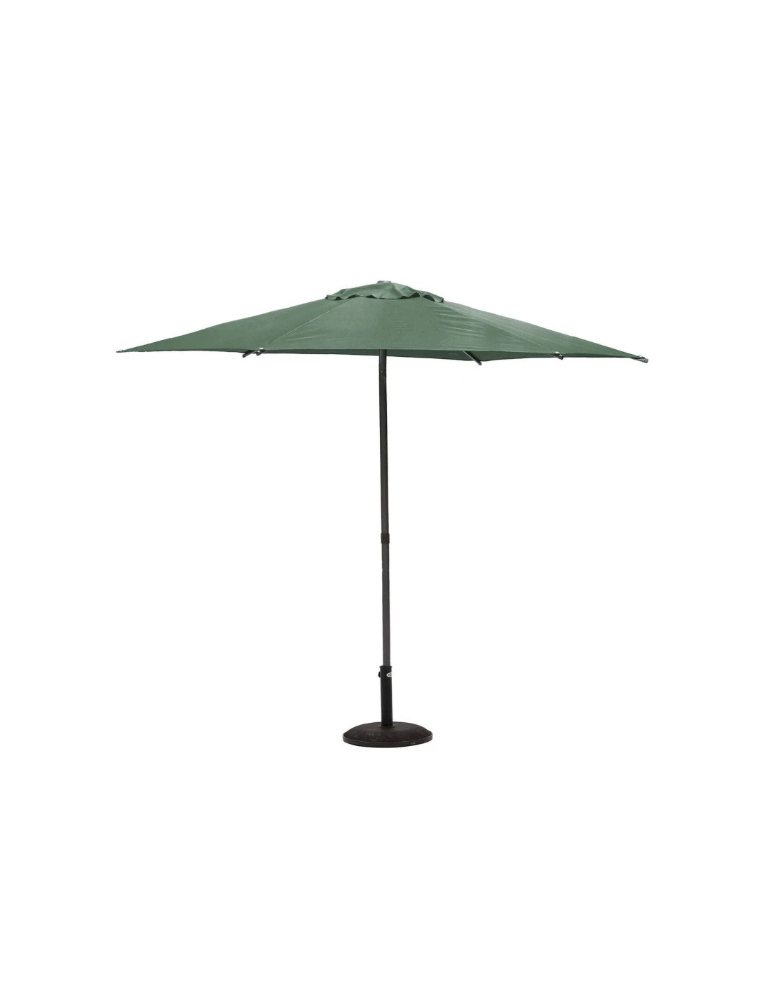 Parasol Droit Rond Soya Ø2.7m - Acier Et Polyester - Olive 3 Parasol Droit Rond Soya Ø2.7m - Acier Et Polyester - Olive