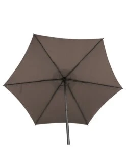 Parasol Droit Rond Soya Ø2.7m - Acier Et Polyester - Taupe 10 Parasol Droit Rond Soya Ø2.7m - Acier Et Polyester - Taupe -Petit Coin Vert Magasin parasol droit rond soya o27m acier et polyester taupe 2
