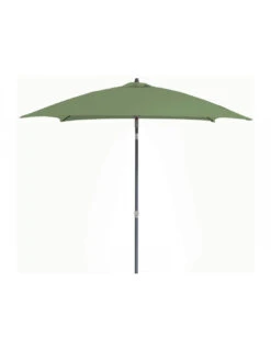 Parasol En Aluminium Droit 2x2 Inclinable - Kaki
