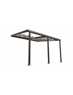 Pergola Adossée ATHEZZA 3.5 X 4 M En Polycarbonate Et Aluminium