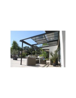 Pergola Adossée Azura En Aluminium 3,5 X 4 M (structure Seule) 9 Pergola Adossée Azura En Aluminium 3,5 X 4 M (structure Seule) -Petit Coin Vert Magasin pergola adossee azura en aluminium 35 x 4 m 2
