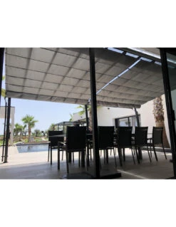 Pergola Adossée Stockholm 3.5 X 6 M - Polycarbonate, Acier, Aluminium 16 Pergola Adossée Stockholm 3.5 X 6 M - Polycarbonate, Acier, Aluminium -Petit Coin Vert Magasin pergola adossee stockholm 35 x 6 m polycarbonate acier aluminium 1 3