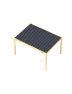 Pergola AIR 3x4 M Bioclimatique Manuelle Graphite 8 Pergola AIR 3x4 M Bioclimatique Manuelle Graphite -Petit Coin Vert Magasin pergola air 3x4 m bioclimatique manuelle graphite 1