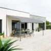 Pergola Store Madère Ardoise 3 X 4 M En Acier 2 Pergola Store Madère Ardoise 3 X 4 M En Acier -Petit Coin Vert Magasin pergola store madere ardoise 3x4 m en acier