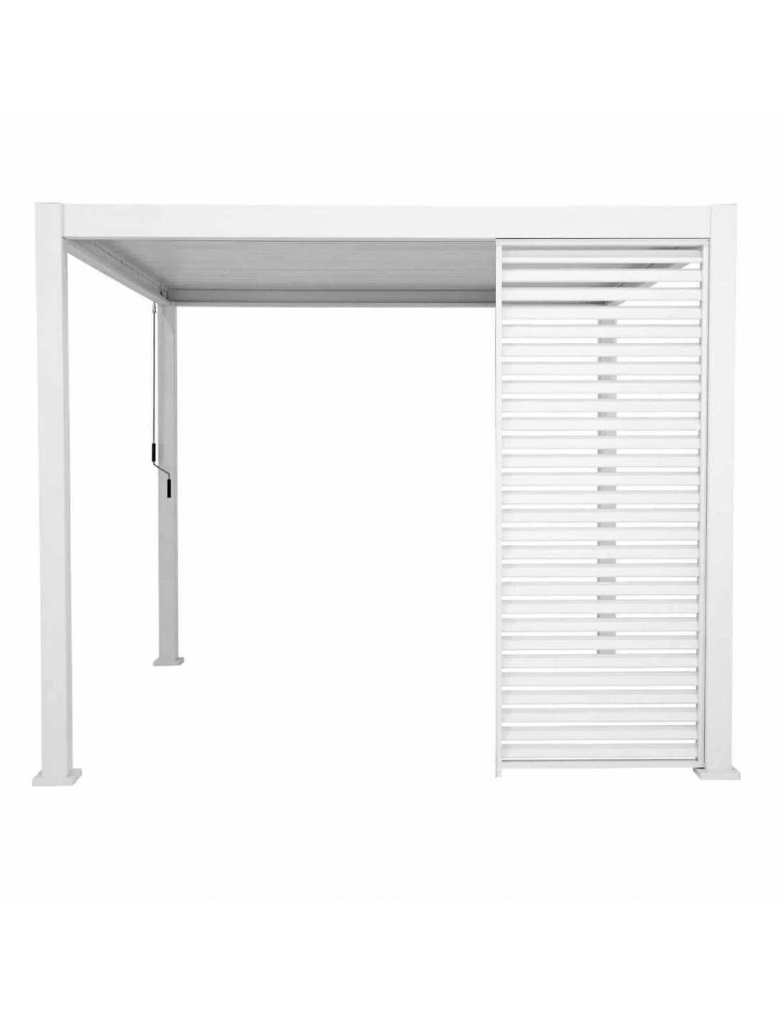 Persienne Blanche Pour Côté 3.6 Mètres Pour Pergola Evora 3.60 X 6 Mètres 3 Persienne Blanche Pour Côté 3.6 Mètres Pour Pergola Evora 3.60 X 6 Mètres