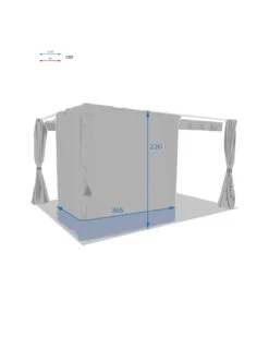 Rideaux Pour Tonnelle Palmeira Ardoise 3 X 4 M 10 Rideaux Pour Tonnelle Palmeira Ardoise 3 X 4 M -Petit Coin Vert Magasin rideaux pour tonnelle palmeira ardoise 3 x 4 m 3