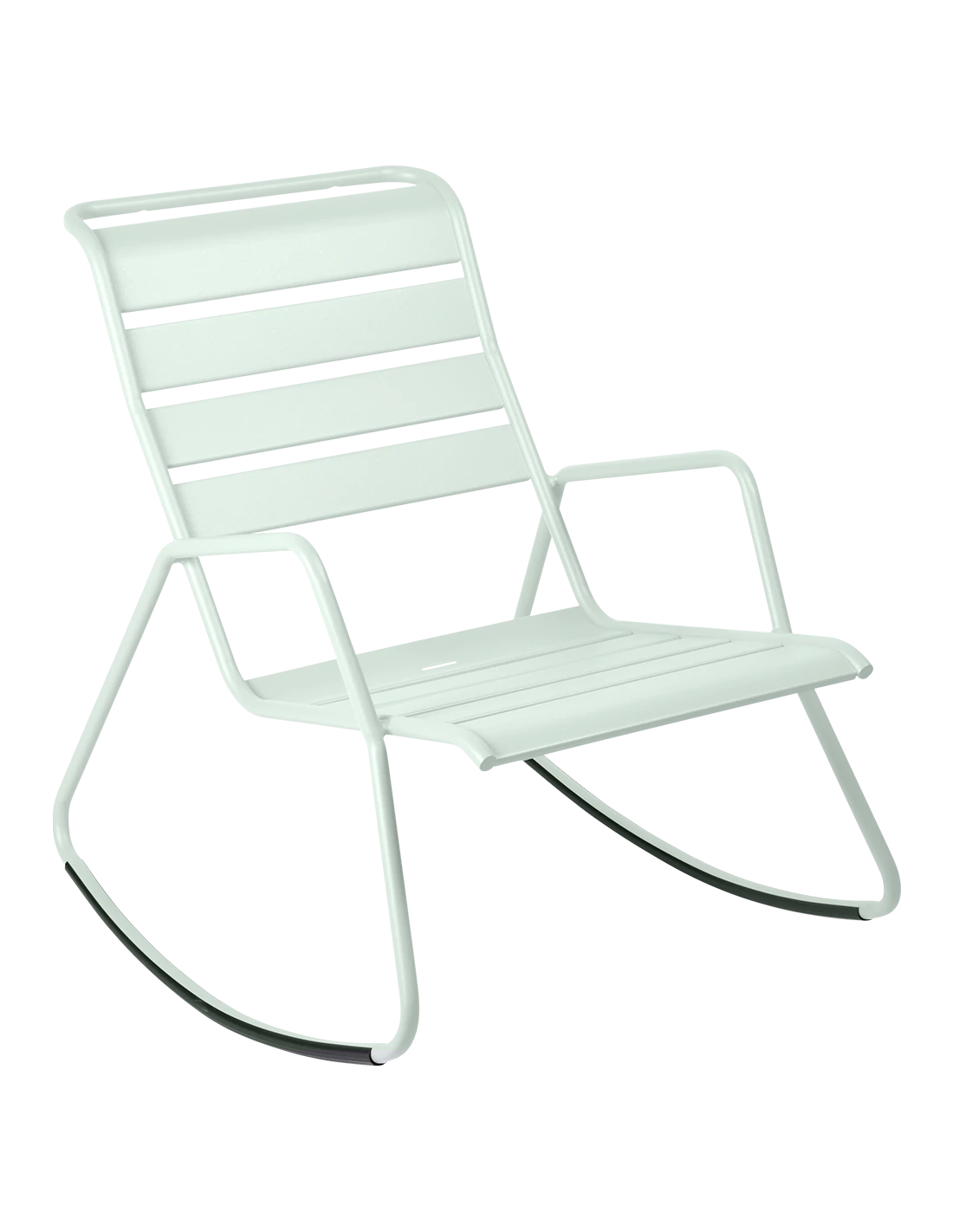 Rocking Chair Monceau En Métal - Menthe Glaciale 3 Rocking Chair Monceau En Métal - Menthe Glaciale