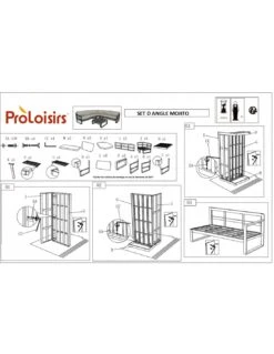 Salon D'angle De Jardin Mojito - Aluminium Graphite 10 Salon D'angle De Jardin Mojito - Aluminium Graphite -Petit Coin Vert Magasin salon d angle de jardin mojito aluminium graphite ou miel 2
