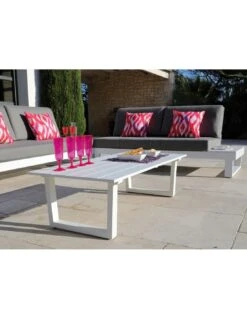 Salon D'angle Staten Avec Tablettes - Blanc -Petit Coin Vert Magasin salon d angle staten avec tablettes coloris au choix 15