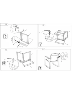 Salon De Jardin Alice - 4 Personnes Graphite Gris 17 Salon De Jardin Alice - 4 Personnes Graphite Gris -Petit Coin Vert Magasin salon de jardin alicia 4 personnes graphite gris proloisirs 3