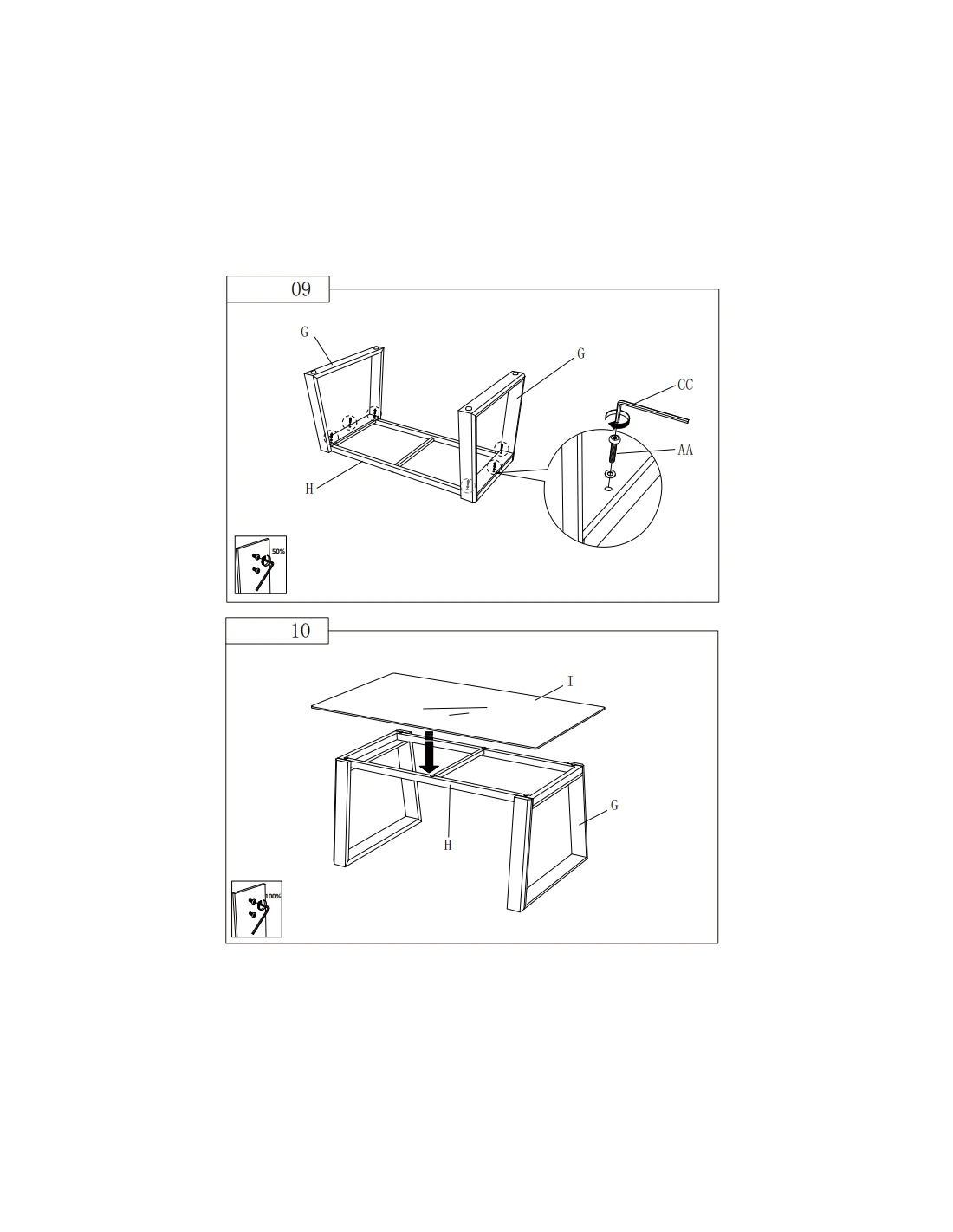 Salon De Jardin Alice - 4 Personnes Graphite Gris 10 Salon De Jardin Alice - 4 Personnes Graphite Gris – Image 8
