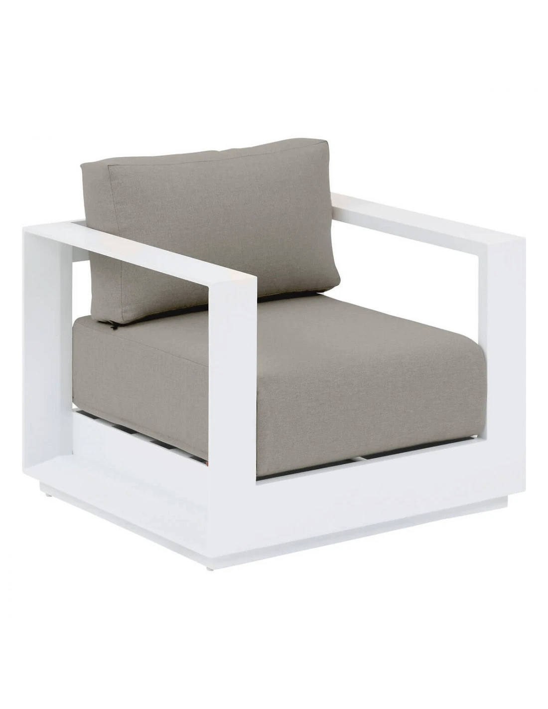 Salon De Jardin Allure 5 Places - Aluminium Graphite - Blanc 7 Salon De Jardin Allure 5 Places - Aluminium Graphite - Blanc – Image 5