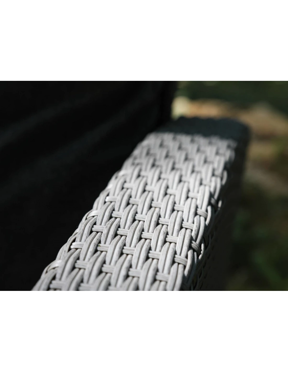 Salon De Jardin Anémone 4 Places - Acier époxy Et Résine Plate Grey 8 Salon De Jardin Anémone 4 Places - Acier époxy Et Résine Plate Grey – Image 6