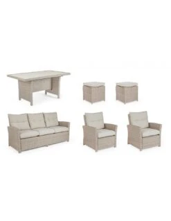 Salon De Jardin Ariel - 7 Places - Résine Synthétique Naturel 17 Salon De Jardin Ariel - 7 Places - Résine Synthétique Naturel -Petit Coin Vert Magasin salon de jardin ariel 7 places resine synthetique naturel 3