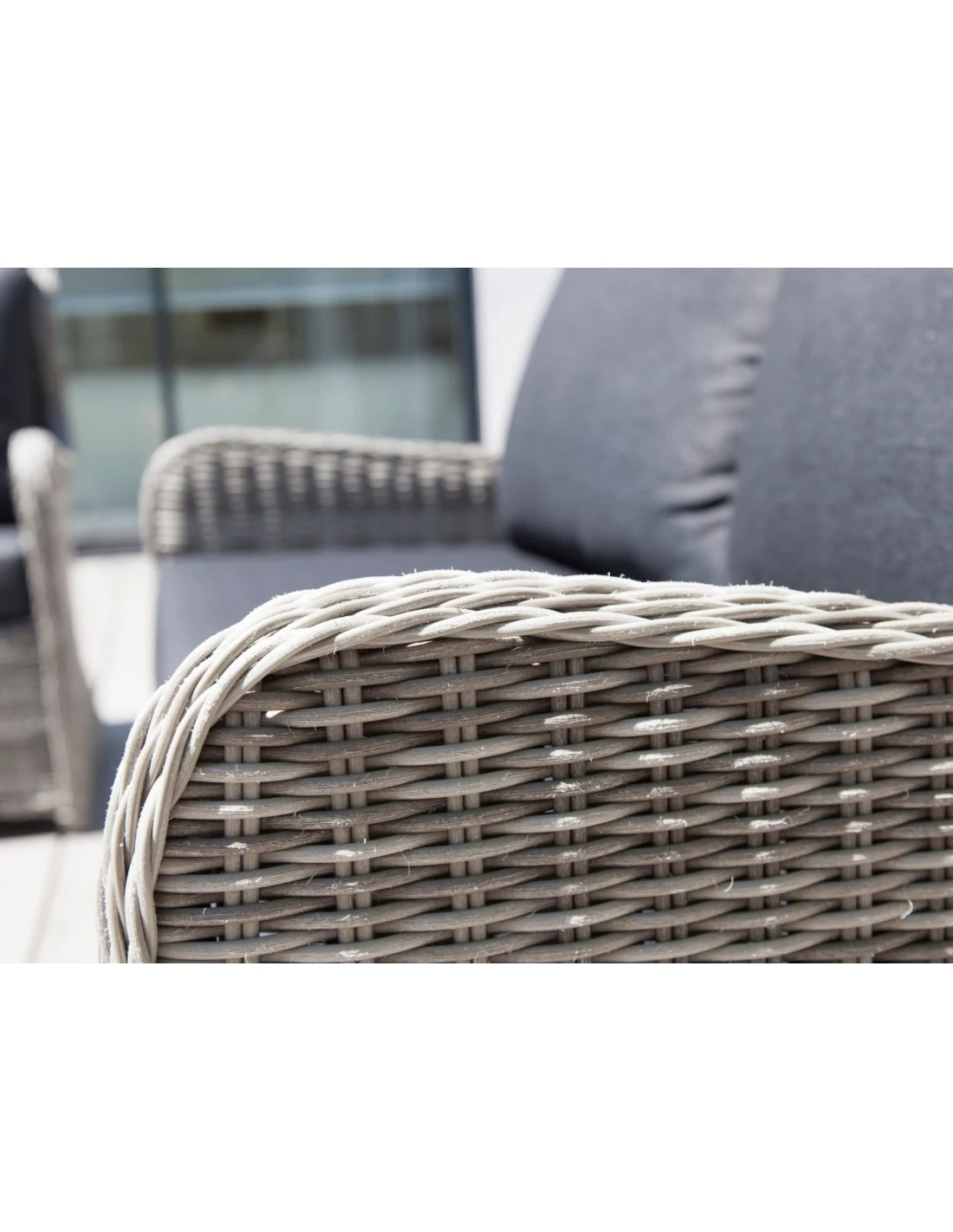 Salon De Jardin Denver - Aluminium Et Résine Tressée 8 Salon De Jardin Denver - Aluminium Et Résine Tressée – Image 6