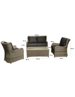 Salon De Jardin Denver - Aluminium Et Résine Tressée 16 Salon De Jardin Denver - Aluminium Et Résine Tressée -Petit Coin Vert Magasin salon de jardin denver aluminium et resine tressee 6