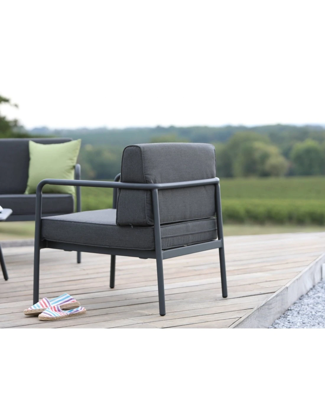 Salon De Jardin Duca 4 Places En Aluminium 5 Salon De Jardin Duca 4 Places En Aluminium – Image 3