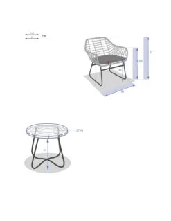 Salon De Jardin Duo Lambada - 2 Fauteuils Et Table Basse Ronde 17 Salon De Jardin Duo Lambada - 2 Fauteuils Et Table Basse Ronde -Petit Coin Vert Magasin salon de jardin duo lambada 2 fauteuils et table basse ronde 7