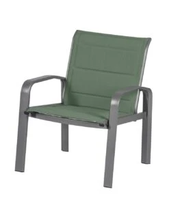 Salon De Jardin ELYN 4 Places - Aluminium Et Texaline - Vert Olive Et Graphite 11 Salon De Jardin ELYN 4 Places - Aluminium Et Texaline - Vert Olive Et Graphite -Petit Coin Vert Magasin salon de jardin elyn 4 places aluminium et texaline vert olive et graphite 3