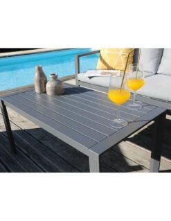 Salon De Jardin Marlo Graphite - 4 Places 13 Salon De Jardin Marlo Graphite - 4 Places -Petit Coin Vert Magasin salon de jardin marlo graphite 4 places proloisirs 4