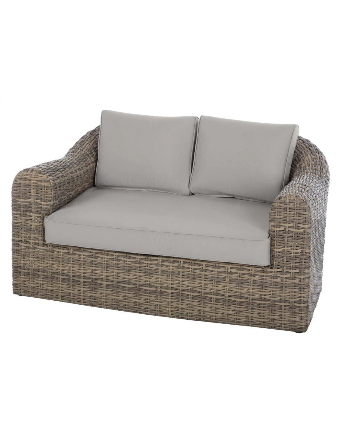 Salon De Jardin Mooréa - 4 Places - Aluminium Et Résine - Naturae 6 Salon De Jardin Mooréa - 4 Places - Aluminium Et Résine - Naturae – Image 4