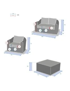 Salon De Jardin Mooréa - 4 Places - Aluminium Et Résine - Naturae 28 Salon De Jardin Mooréa - 4 Places - Aluminium Et Résine - Naturae -Petit Coin Vert Magasin salon de jardin moorea 4 places aluminium et resine 9
