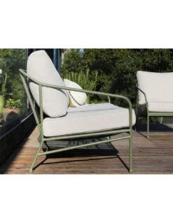 Salon De Jardin Noa 4 Places En Acier Vert Et Coussins Polyester 12 Salon De Jardin Noa 4 Places En Acier Vert Et Coussins Polyester -Petit Coin Vert Magasin salon de jardin noa 4 places en acier vert et coussins polyester 2