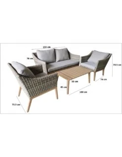 Salon De Jardin Set Vigo II En Résine Half 7 Salon De Jardin Set Vigo II En Résine Half -Petit Coin Vert Magasin salon de jardin set vigo ii places en resine half 1