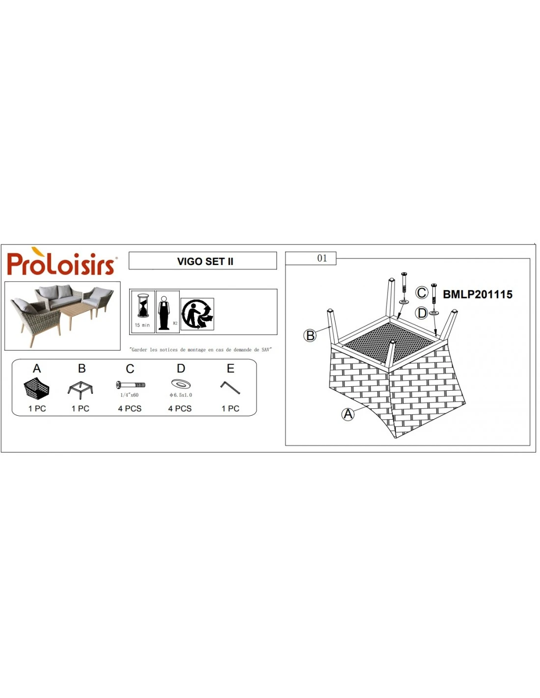 Salon De Jardin Set Vigo II En Résine Half 5 Salon De Jardin Set Vigo II En Résine Half – Image 3