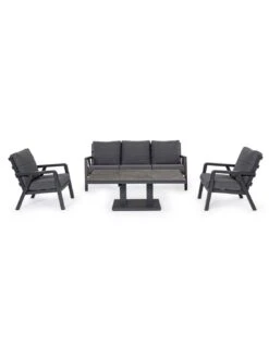 Salon De Jardin Truman - Aluminium Anthracite 18 Salon De Jardin Truman - Aluminium Anthracite -Petit Coin Vert Magasin salon de jardin truman aluminium anthracite 3