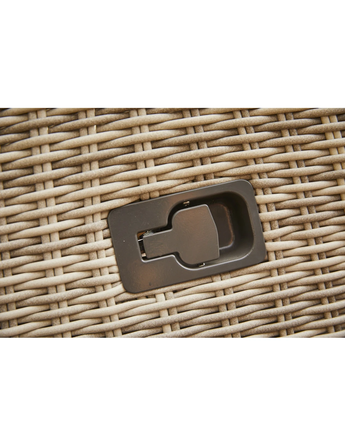 Salon De Jardin Verando 4 Personnes - Aluminium Et Résine - Beige/taupe 4 Salon De Jardin Verando 4 Personnes - Aluminium Et Résine - Beige/taupe – Image 2