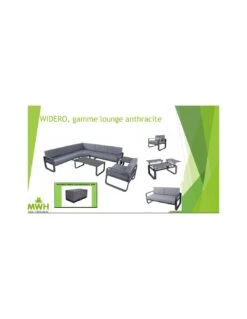 Salon De Jardin Widero D'angle - Aluminium Anthracite 8 Salon De Jardin Widero D'angle - Aluminium Anthracite -Petit Coin Vert Magasin salon de jardin widero d angle aluminium anthracite 2