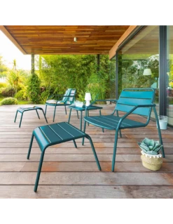 Salon Duo Relax Phuket 2 Places - Acier époxy - Bleu Canard 10 Salon Duo Relax Phuket 2 Places - Acier époxy - Bleu Canard -Petit Coin Vert Magasin salon duo relax phuket 2 places acier epoxy bleu canard 1