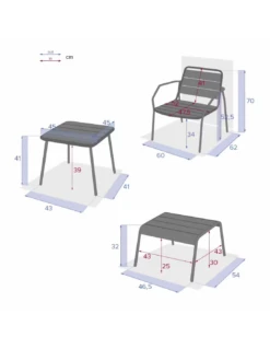 Salon Duo Relax Phuket 2 Places - Acier époxy - Bleu Canard 15 Salon Duo Relax Phuket 2 Places - Acier époxy - Bleu Canard -Petit Coin Vert Magasin salon duo relax phuket 2 places acier epoxy bleu canard 6