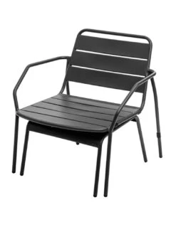 Salon Duo Relax Phuket 2 Places - Acier époxy - Graphite 14 Salon Duo Relax Phuket 2 Places - Acier époxy - Graphite -Petit Coin Vert Magasin salon duo relax phuket 2 places acier epoxy graphite 5