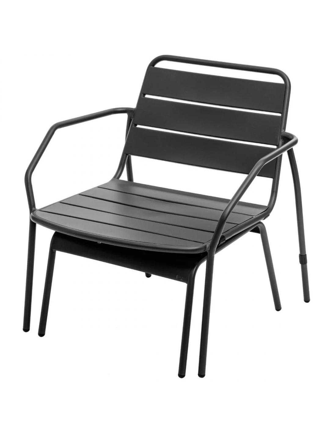 Salon Duo Relax Phuket 2 Places - Acier époxy - Graphite 8 Salon Duo Relax Phuket 2 Places - Acier époxy - Graphite – Image 6