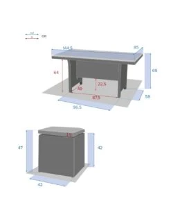 Salon Repas Mayari 7 Places - Résine Tressée Terre D'ombre 25 Salon Repas Mayari 7 Places - Résine Tressée Terre D'ombre -Petit Coin Vert Magasin salon repas mayari 7 places resine tressee terre d ombre 10