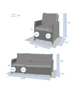 Salon Repas Mayari 7 Places - Résine Tressée Terre D'ombre 26 Salon Repas Mayari 7 Places - Résine Tressée Terre D'ombre -Petit Coin Vert Magasin salon repas mayari 7 places resine tressee terre d ombre 11