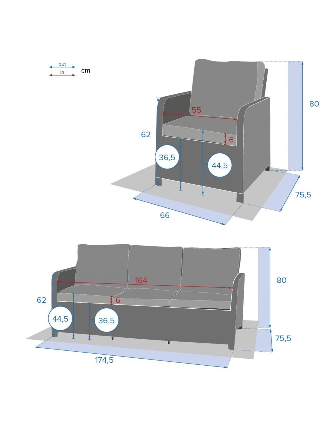 Salon Repas Mayari 7 Places - Résine Tressée Terre D'ombre 14 Salon Repas Mayari 7 Places - Résine Tressée Terre D'ombre – Image 12