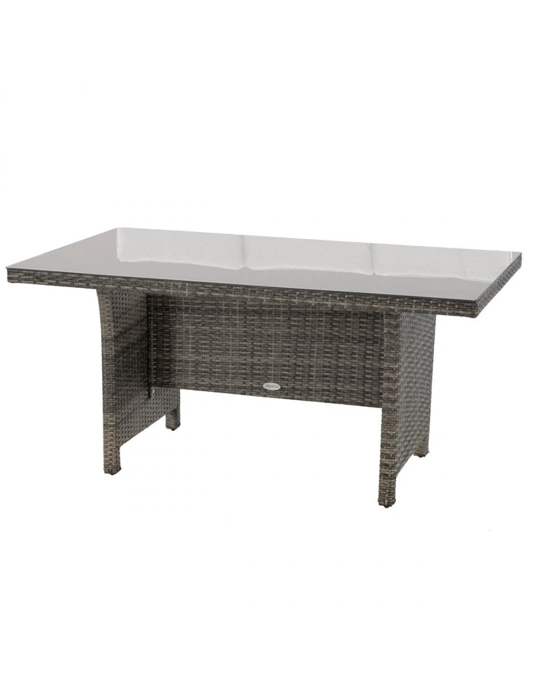 Salon Repas Mayari 7 Places - Résine Tressée Terre D'ombre 10 Salon Repas Mayari 7 Places - Résine Tressée Terre D'ombre – Image 8