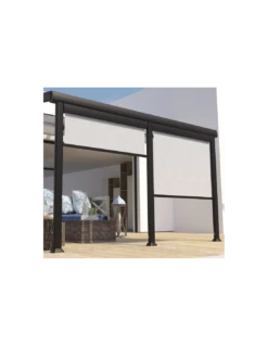 Store Brise Soleil Frontal 2m Pour Pergola ATHEZZA