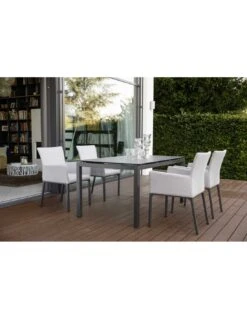 Structure De Table 160 X 90 Cm Aluminium Anthracite -Petit Coin Vert Magasin structure de table 160 x 90 cm aluminium anthracite stern 1