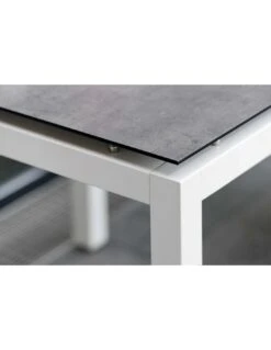 Structure De Table 200 X 100 Cm Aluminium Blanc - Stern -Petit Coin Vert Magasin structure de table 200 x 100 cm aluminium blanc stern 1