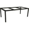 Structure De Table Aluminium Noir Mât - Stern - 200 X 100 X 73 Cm 1 Structure De Table Aluminium Noir Mât - Stern - 200 X 100 X 73 Cm -Petit Coin Vert Magasin structure de table aluminium noir mat stern 200 x 100 x 73 cm
